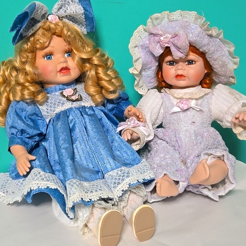 Vintage Andrea Lifelike Porcelain Baby Doll Timeless Treasure Lot
